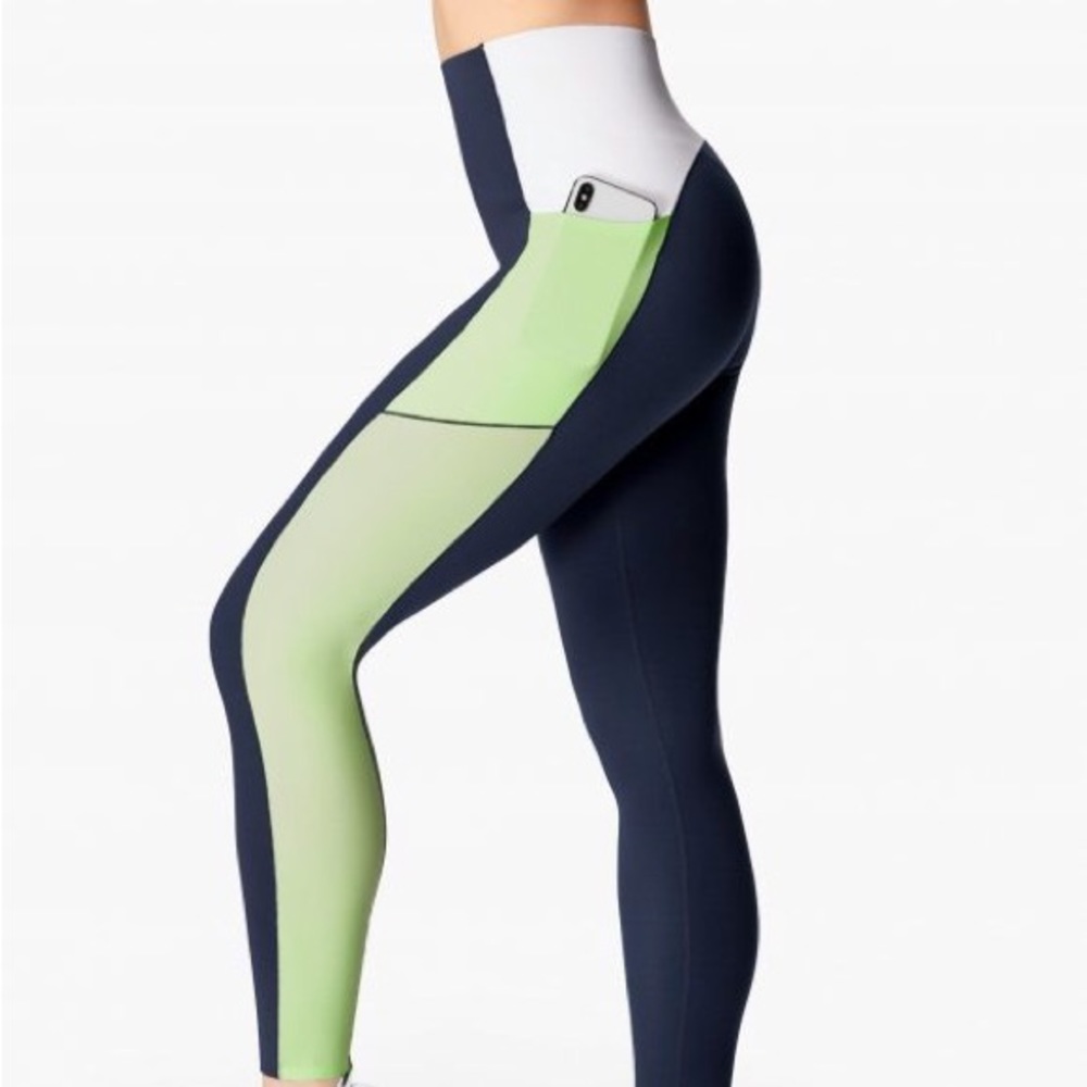 Sweaty Betty Power Block High-Waisted 7/8 Gym Leggings - Picture 5 of 11